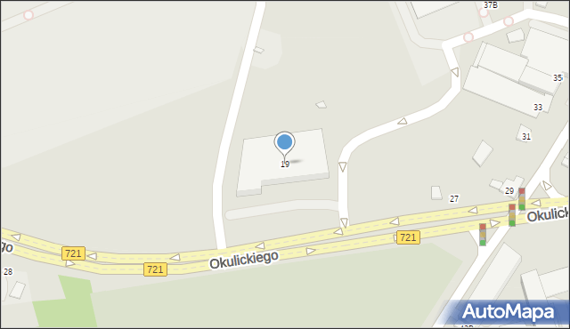 Piaseczno, Okulickiego Leopolda, gen., 19, mapa Piaseczno