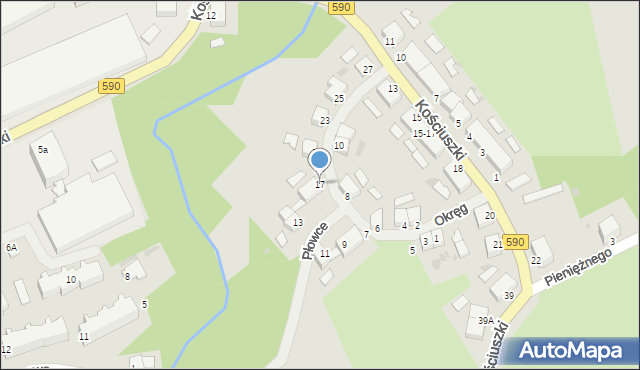 Reszel, Okręg, 17, mapa Reszel