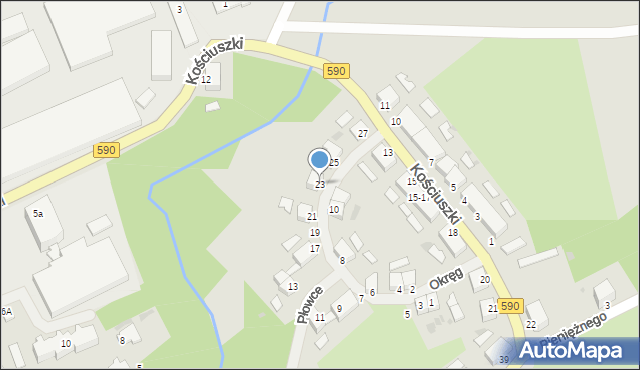 Reszel, Okręg, 23, mapa Reszel