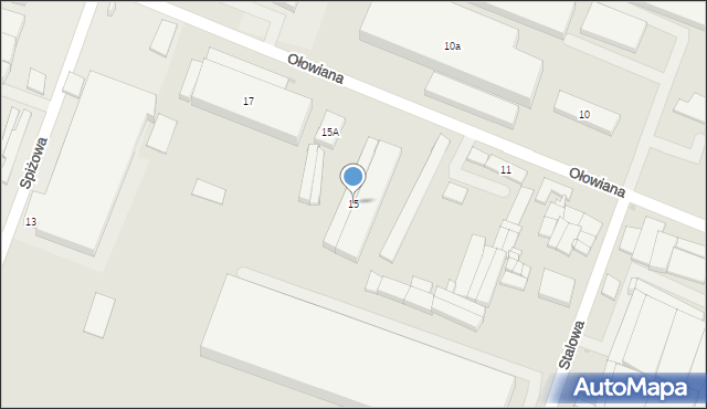 Bydgoszcz, Ołowiana, 15, mapa Bydgoszczy