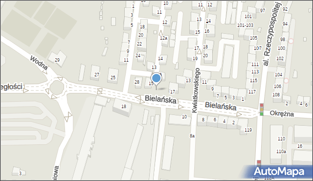 Legnica, Olszewskiego Alfreda, 18, mapa Legnicy