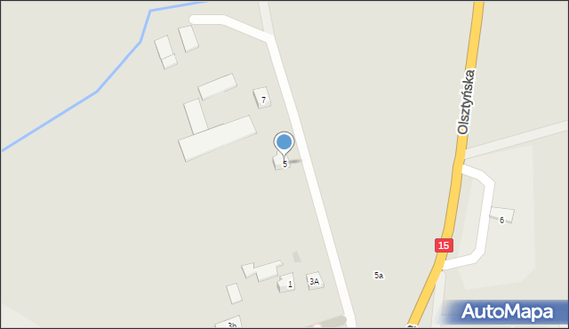 Lubawa, Olsztyńska, 5, mapa Lubawa