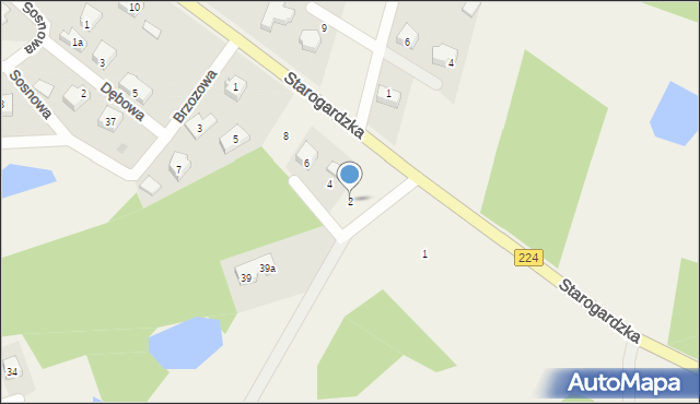 Nowa Karczma, Olszowa, 2, mapa Nowa Karczma