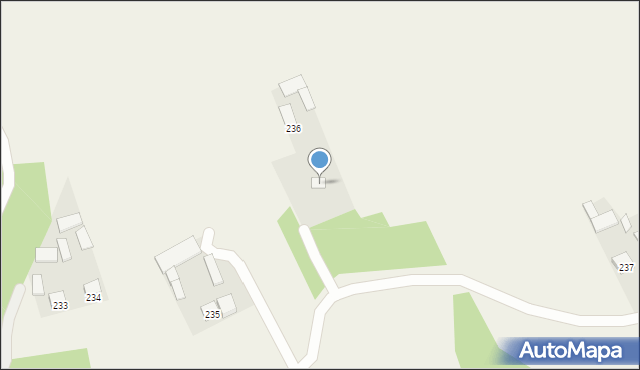 Olbięcin, Olbięcin, 236, mapa Olbięcin