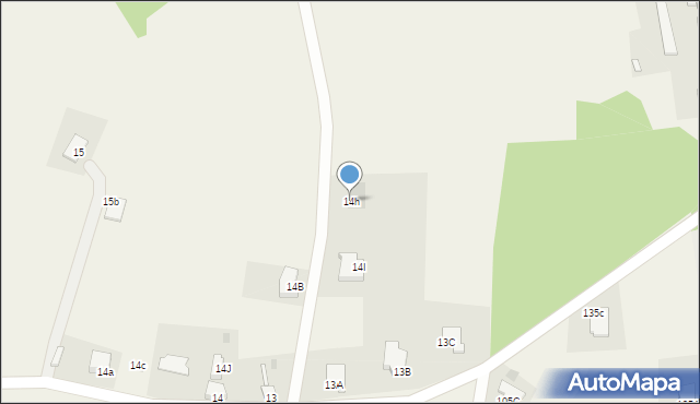 Olbrachtów, Olbrachtów, 14h, mapa Olbrachtów