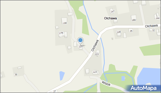 Olchawa, Olchawa, 125, mapa Olchawa