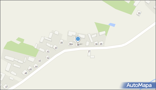 Olchowiec, Olchowiec, 38, mapa Olchowiec
