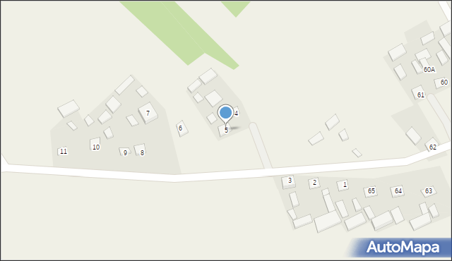 Olchowiec, Olchowiec, 5, mapa Olchowiec