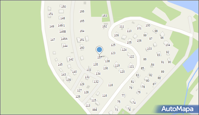 Olchowiec, Olchowiec, 137, mapa Olchowiec