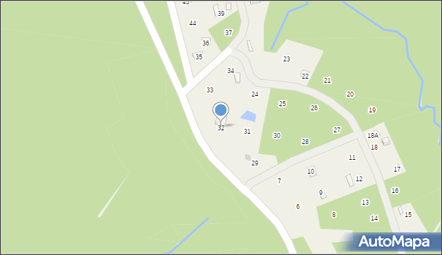 Olchowiec, Olchowiec, 32, mapa Olchowiec