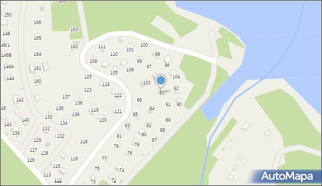 Olchowiec, Olchowiec, 93, mapa Olchowiec