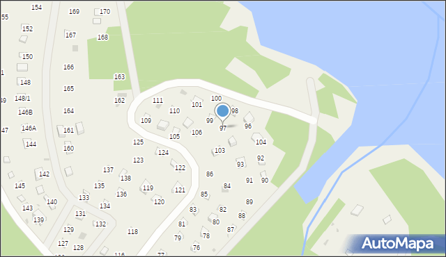 Olchowiec, Olchowiec, 97, mapa Olchowiec