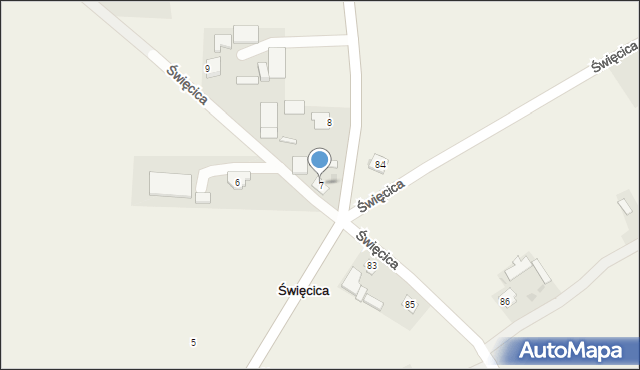 Olchowiec-Kolonia, Olchowiec-Kolonia, 7, mapa Olchowiec-Kolonia