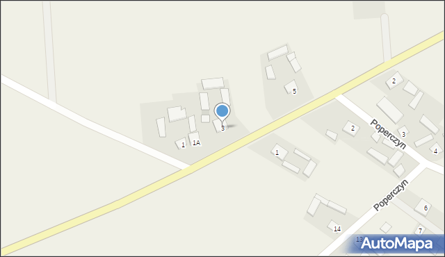 Olchowiec-Kolonia, Olchowiec-Kolonia, 3, mapa Olchowiec-Kolonia