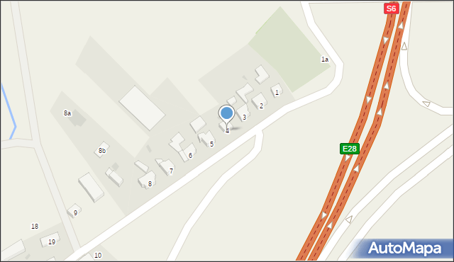 Olchowo, Olchowo, 4, mapa Olchowo