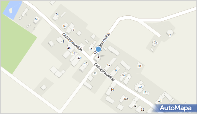 Oldrzyszowice, Oldrzyszowice, 4, mapa Oldrzyszowice