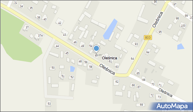 Oleśnica, Oleśnica, 57, mapa Oleśnica