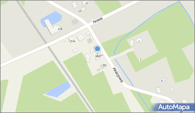 Oleśnica, Oleśnica, 96A, mapa Oleśnica