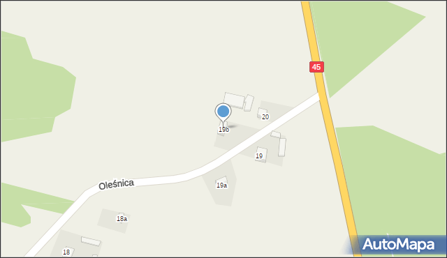 Oleśnica, Oleśnica, 19b, mapa Oleśnica