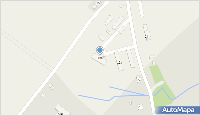 Oleszna Podgórska, Oleszna Podgórska, 15b, mapa Oleszna Podgórska