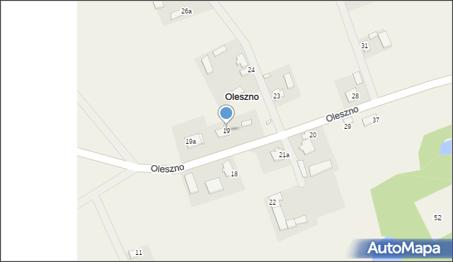 Oleszno, Oleszno, 19, mapa Oleszno