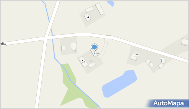 Oleszno, Oleszno, 5, mapa Oleszno