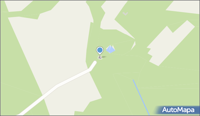 Olganów, Olganów, 81, mapa Olganów