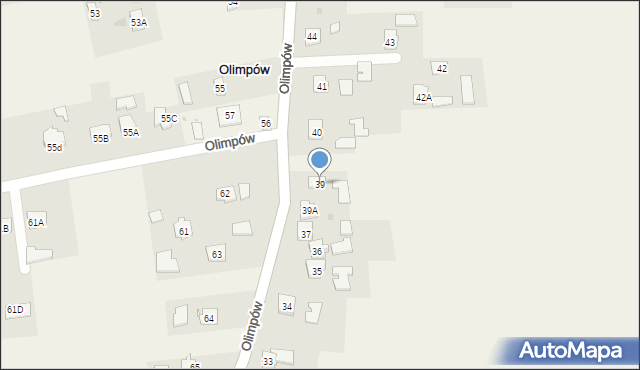 Olimpów, Olimpów, 39, mapa Olimpów