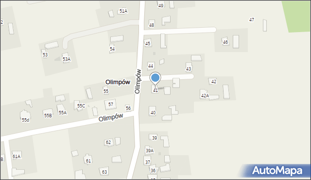 Olimpów, Olimpów, 41, mapa Olimpów