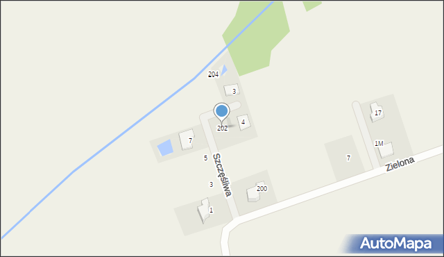 Oliszki, Oliszki, 202, mapa Oliszki