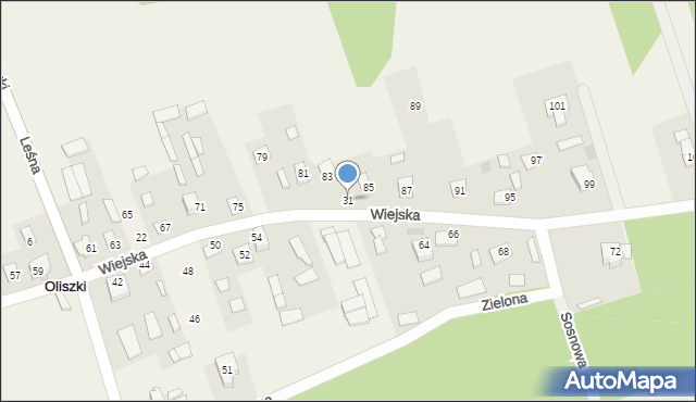 Oliszki, Oliszki, 31, mapa Oliszki