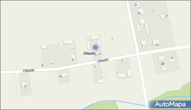 Oliszki, Oliszki, 5, mapa Oliszki