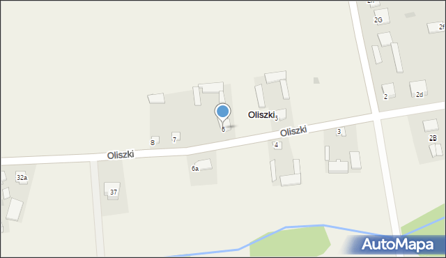 Oliszki, Oliszki, 6, mapa Oliszki