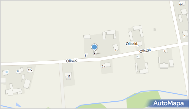 Oliszki, Oliszki, 7, mapa Oliszki