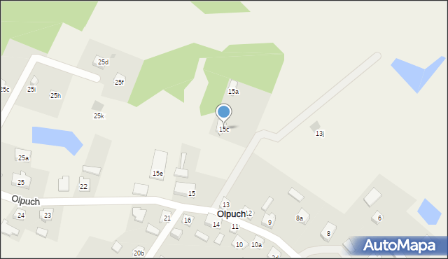Olpuch, Olpuch, 15c, mapa Olpuch