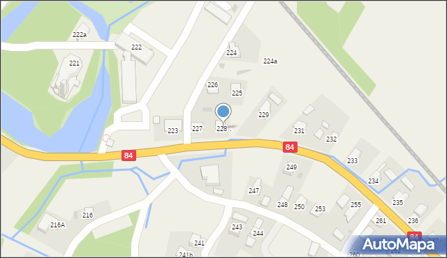 Olszanica, Olszanica, 228/1, mapa Olszanica