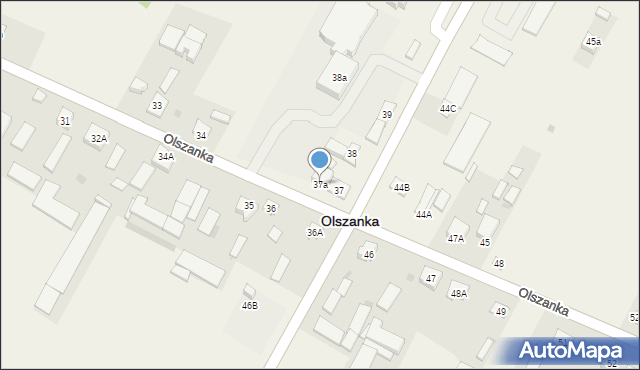 Olszanka, Olszanka, 37a, mapa Olszanka