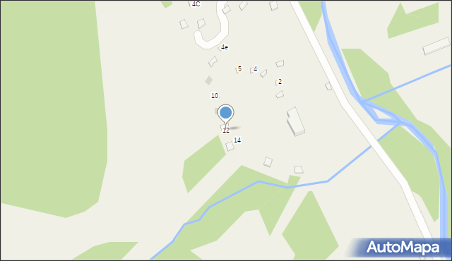 Olszany, Olszany, 12, mapa Olszany