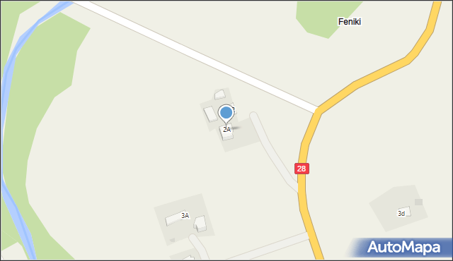 Olszany, Olszany, 2A, mapa Olszany