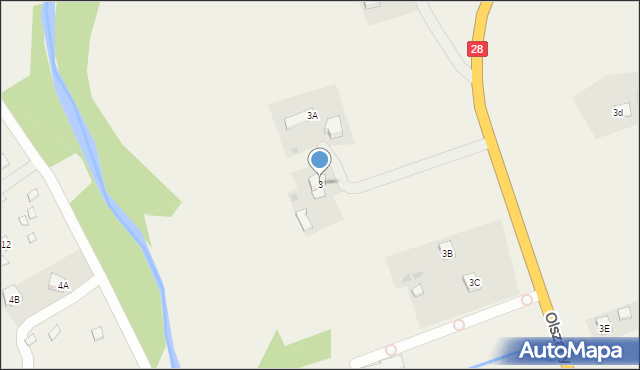 Olszany, Olszany, 3, mapa Olszany