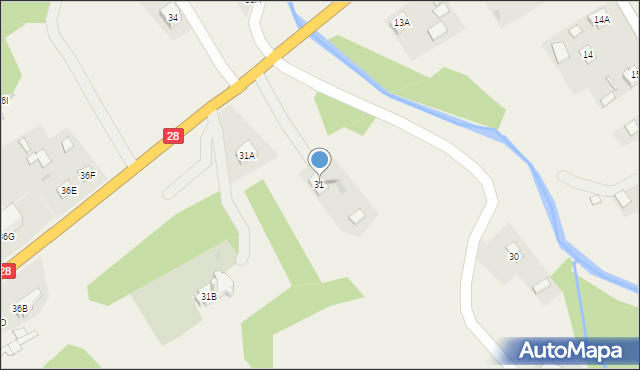 Olszany, Olszany, 31, mapa Olszany