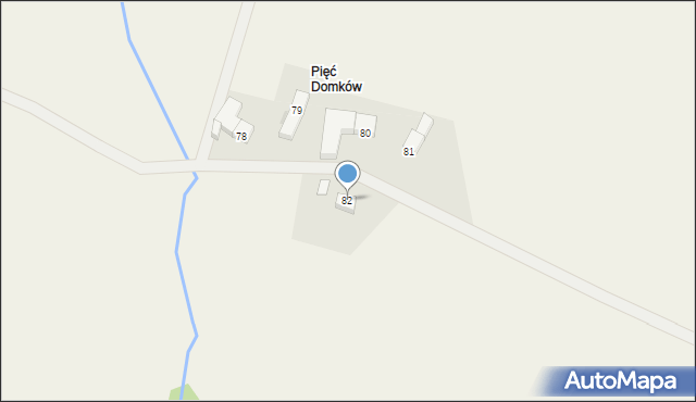 Olszany, Olszany, 82, mapa Olszany