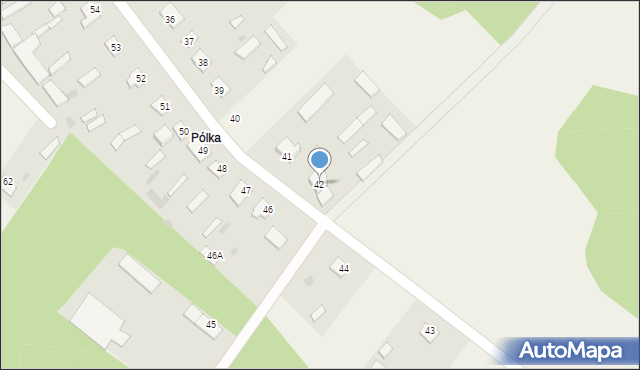 Olszewka, Olszewka, 42, mapa Olszewka