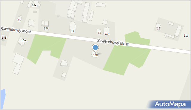 Olszewka, Olszewka, 13B, mapa Olszewka