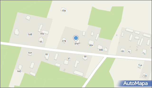 Olszewka, Olszewka, 67A, mapa Olszewka