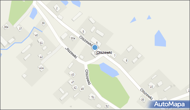 Olszewki, Olszewki, 32a, mapa Olszewki