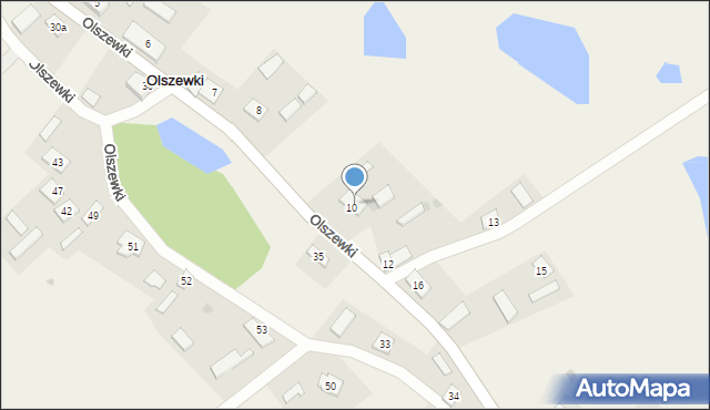 Olszewki, Olszewki, 9, mapa Olszewki