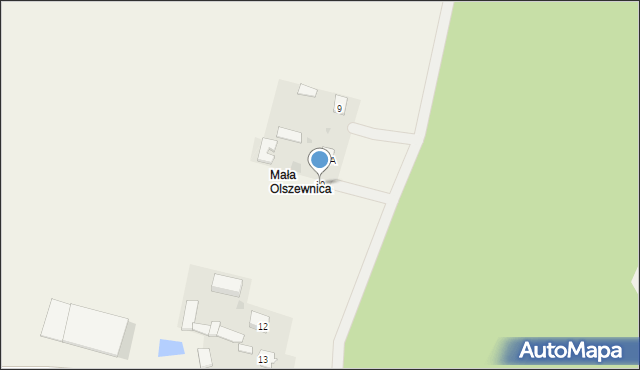 Olszewnica, Olszewnica, 10, mapa Olszewnica