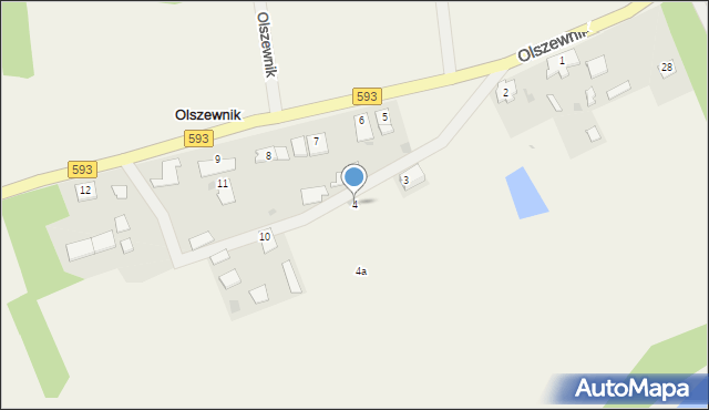 Olszewnik, Olszewnik, 4, mapa Olszewnik