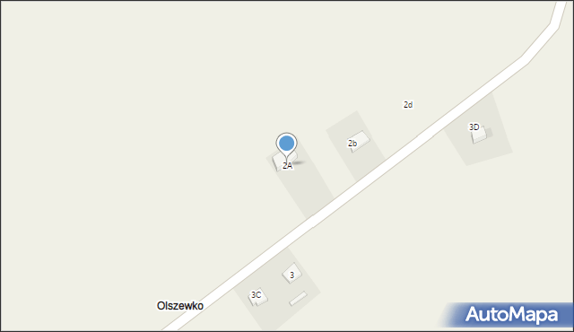 Olszewo, Olszewo, 2A, mapa Olszewo